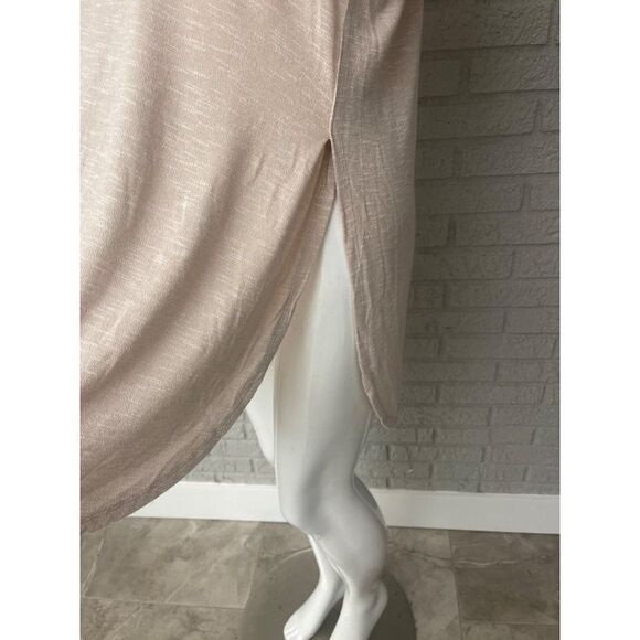 Wassio Side Slit Slub Knit Top Size XL - Picture 7 of 9